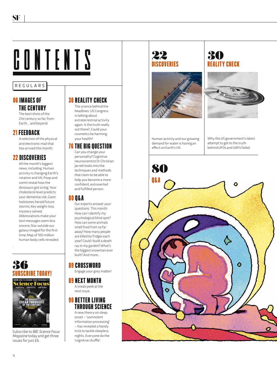 BBC Science Focus Magazine Preview Pages