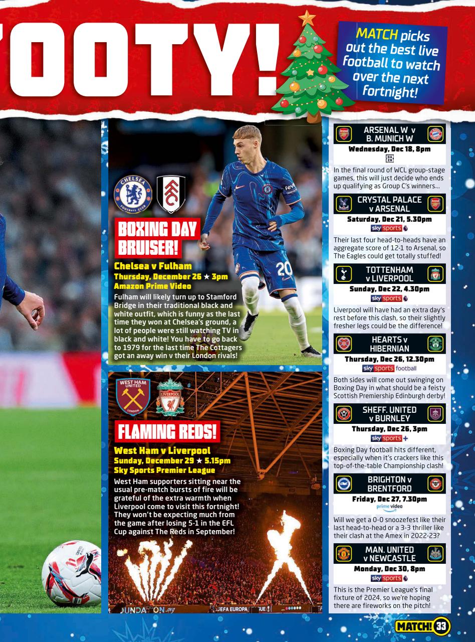 Match Preview Pages