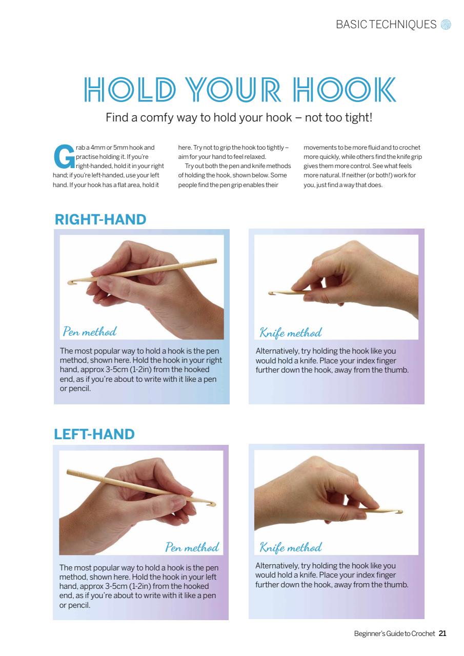 Simply Crochet Preview Pages