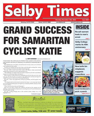 Selby Times issue December 12th 2024