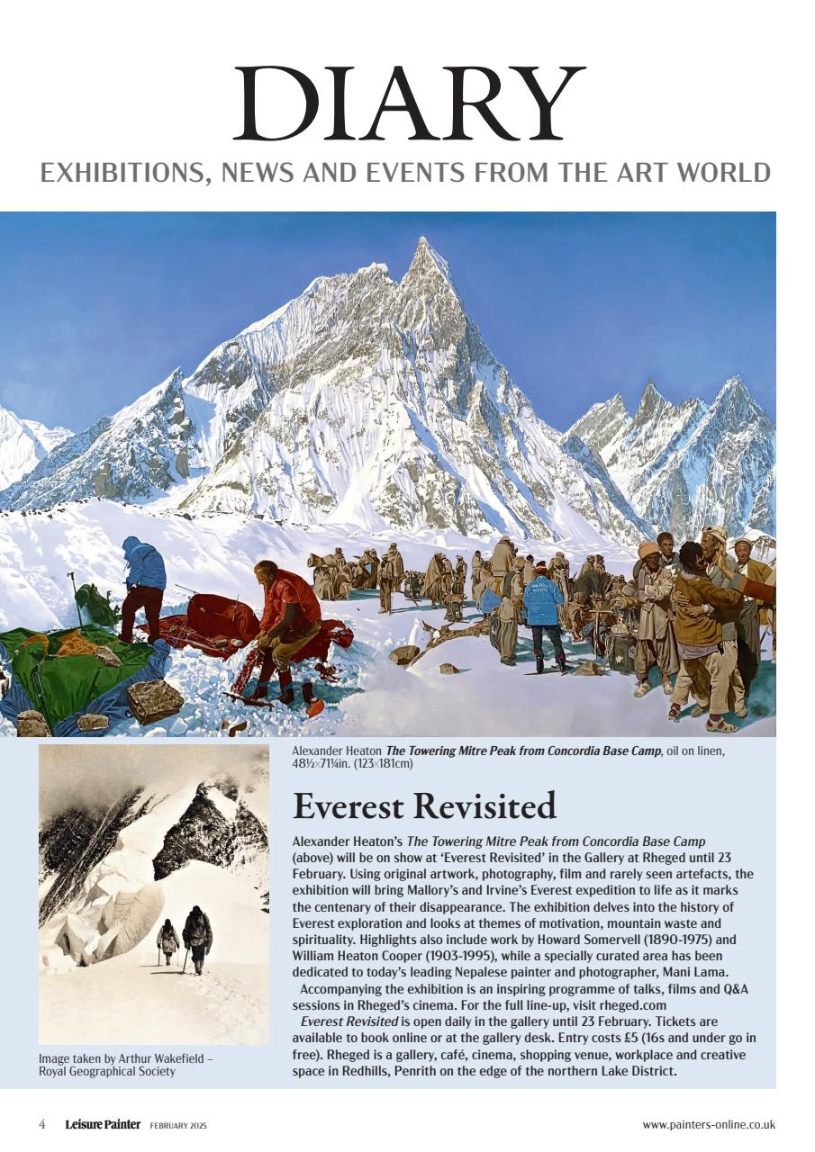 Leisure Painter & The Artist Preview Pages