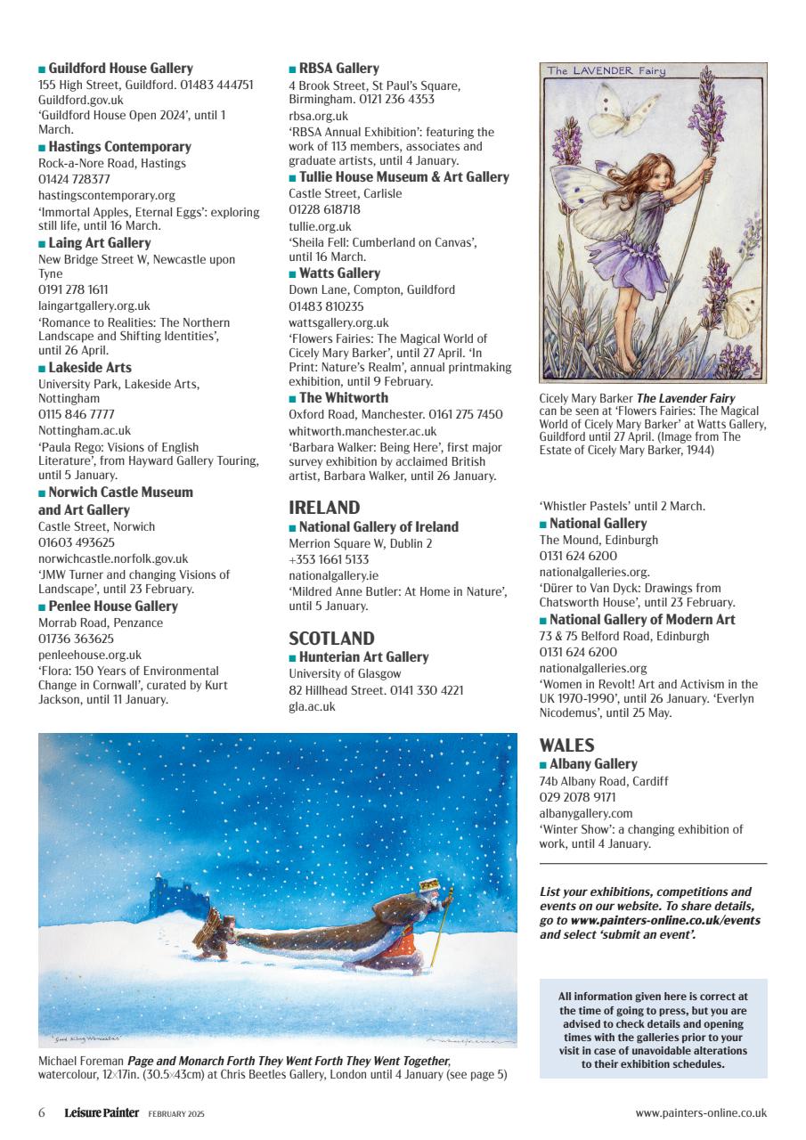 Leisure Painter & The Artist Preview Pages