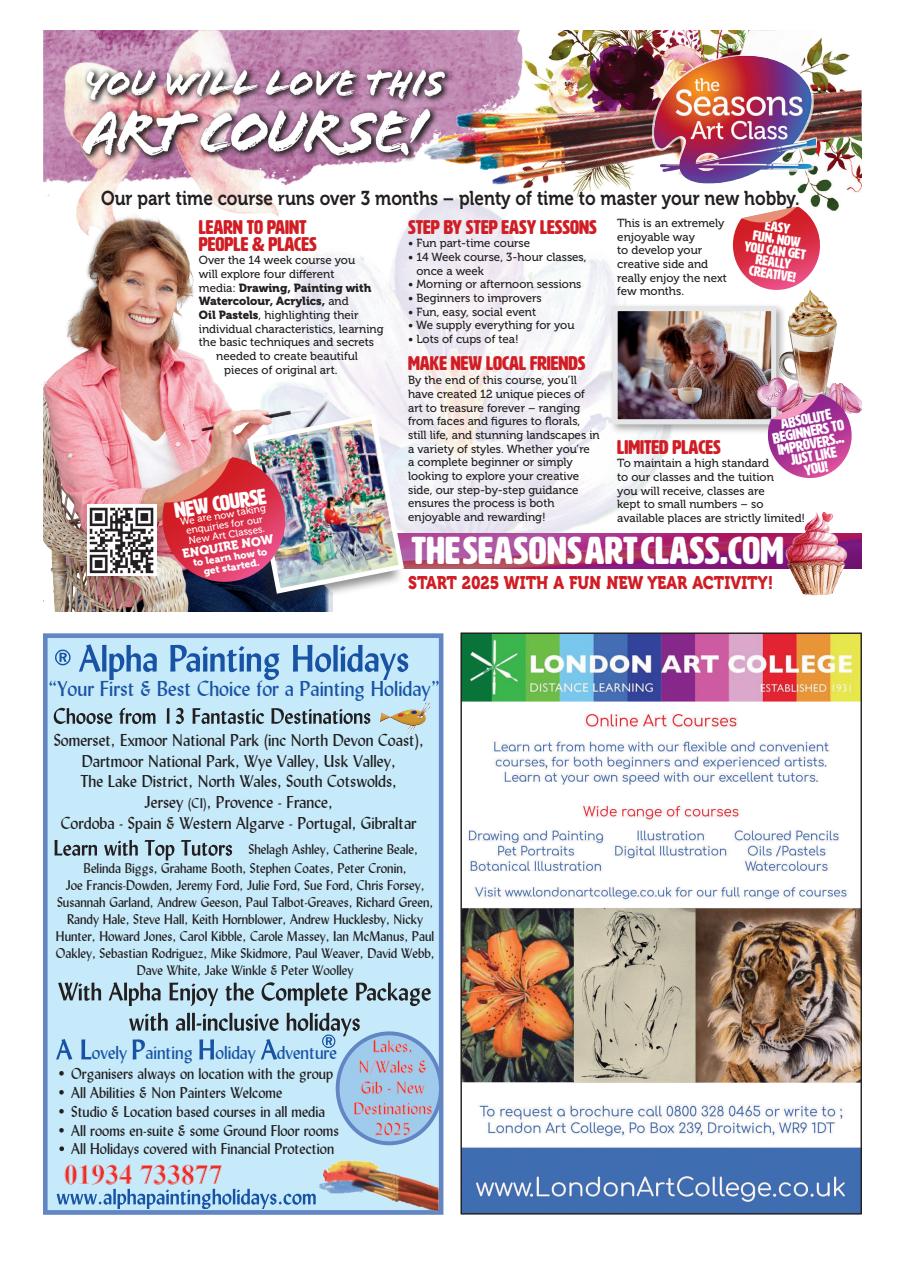 Leisure Painter & The Artist Preview Pages