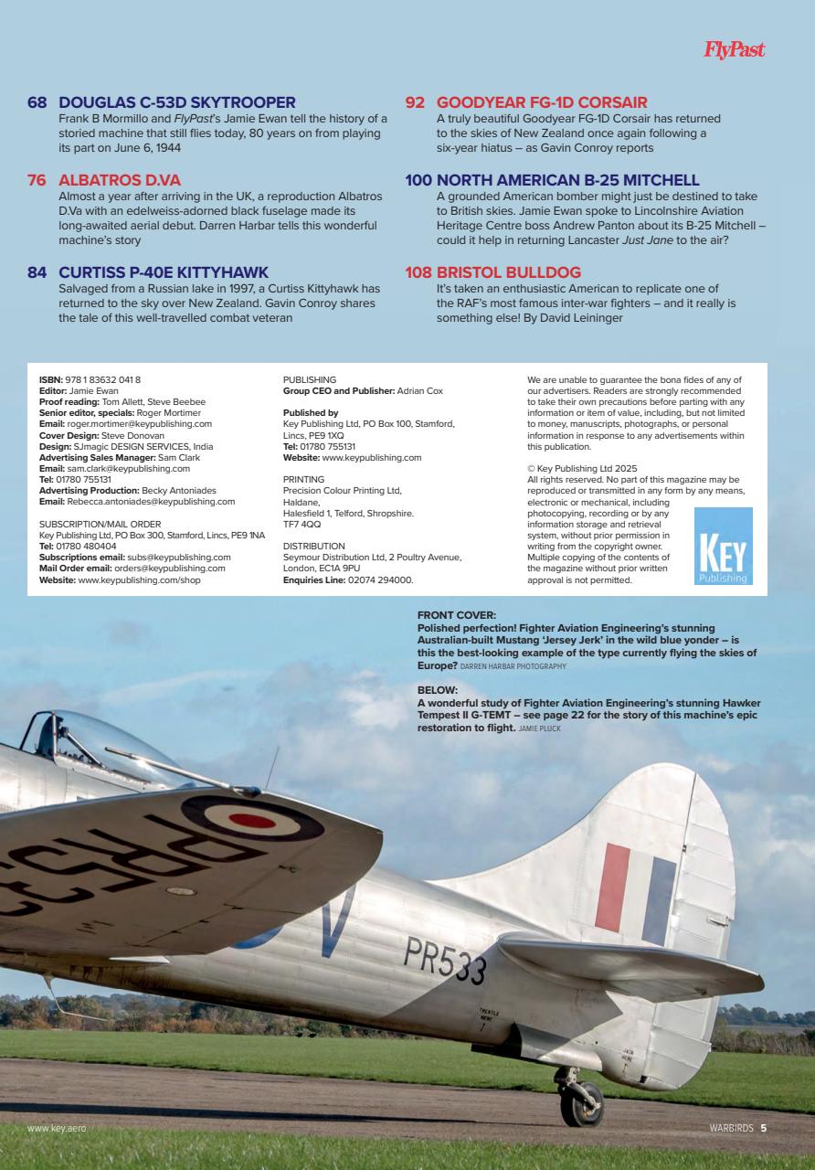 FlyPast Preview Pages