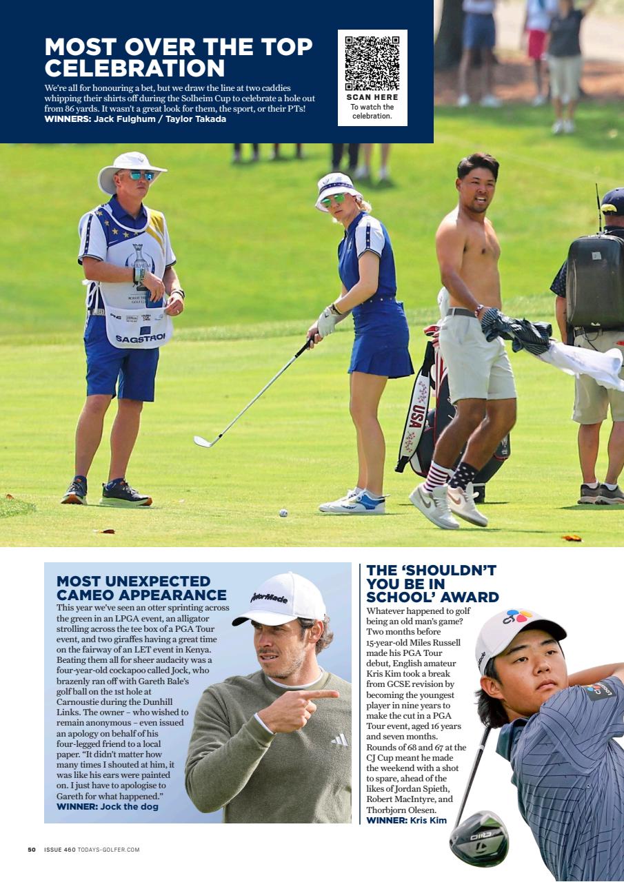 Today's Golfer Preview Pages