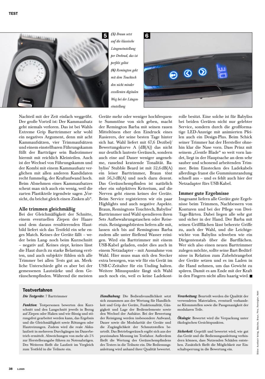 Haus & Garten Test Preview Pages