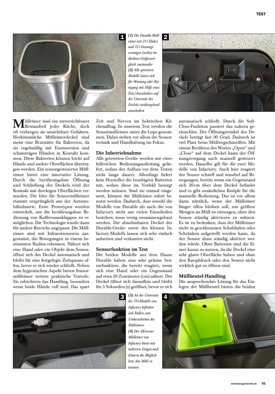 Haus & Garten Test Preview Pages