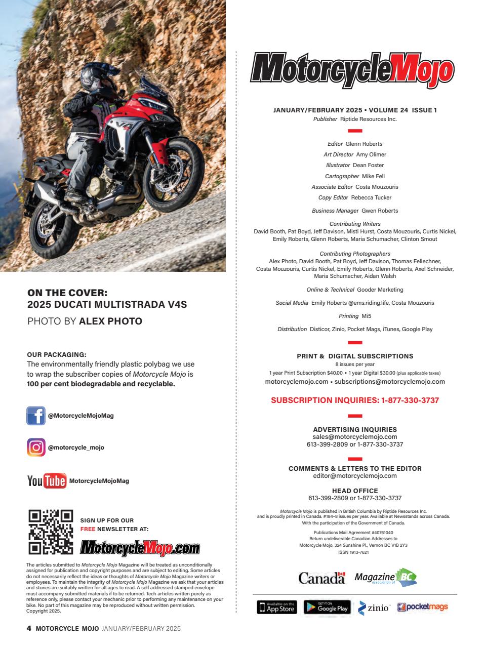 Motorcycle Mojo Preview Pages