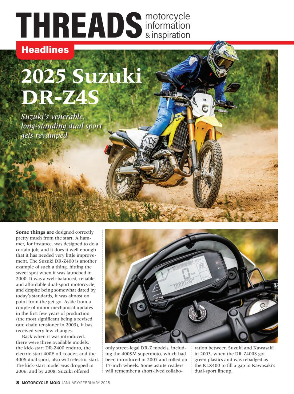 Motorcycle Mojo Preview Pages