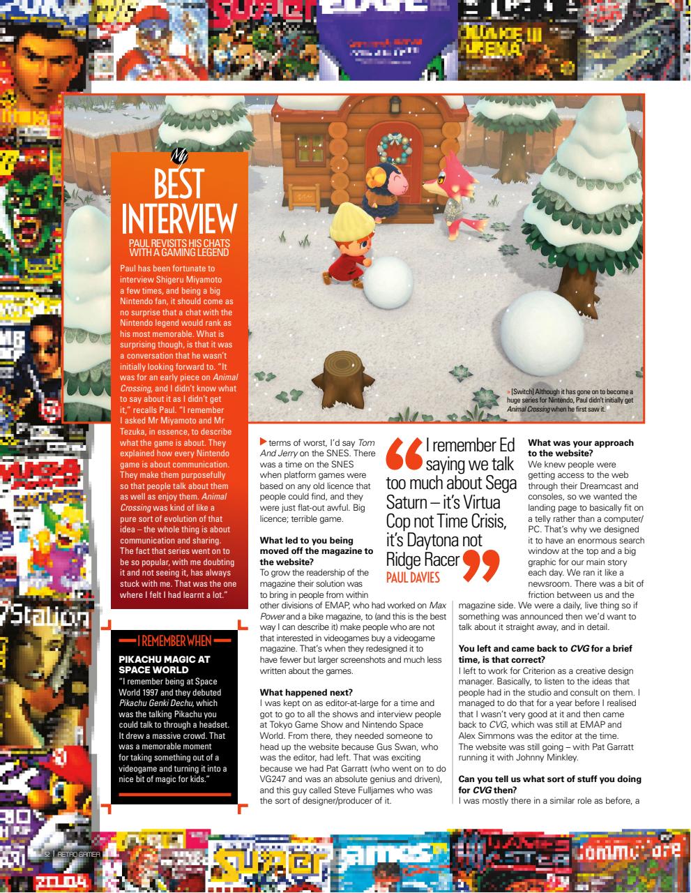 Retro Gamer Preview Pages