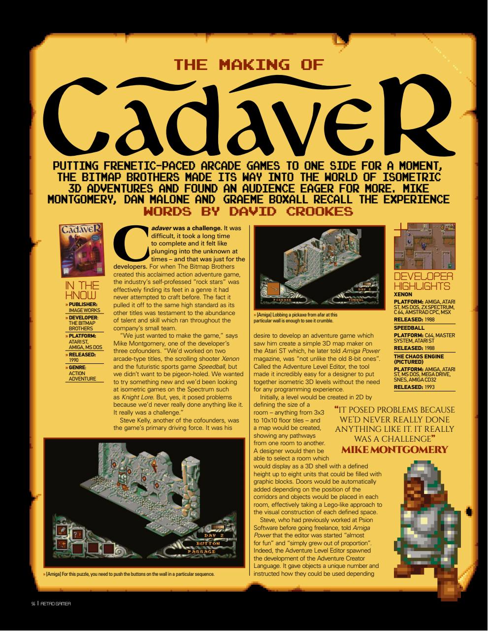 Retro Gamer Preview Pages