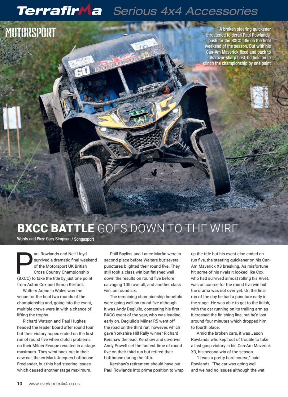 Overlander 4X4 Preview Pages