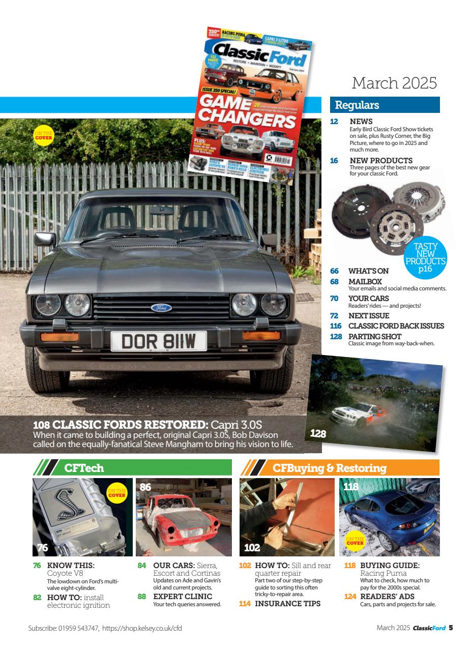 Classic Ford Preview Pages