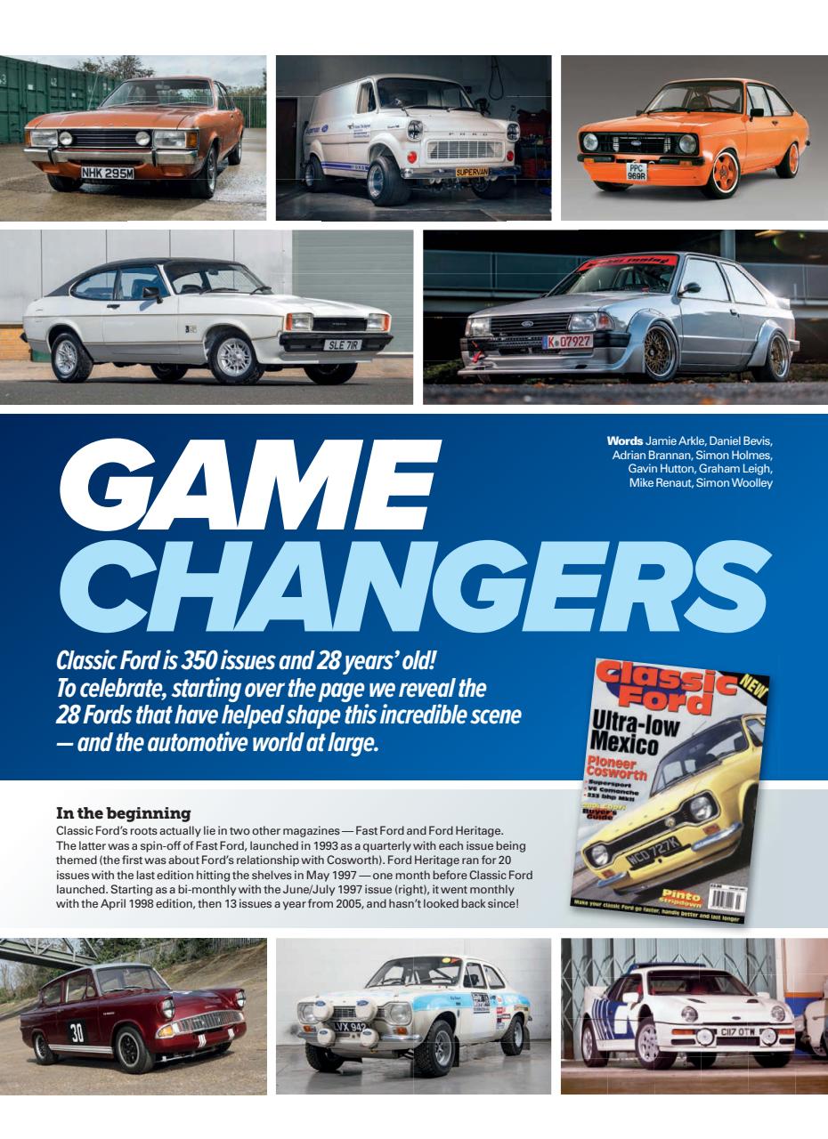 Classic Ford Preview Pages