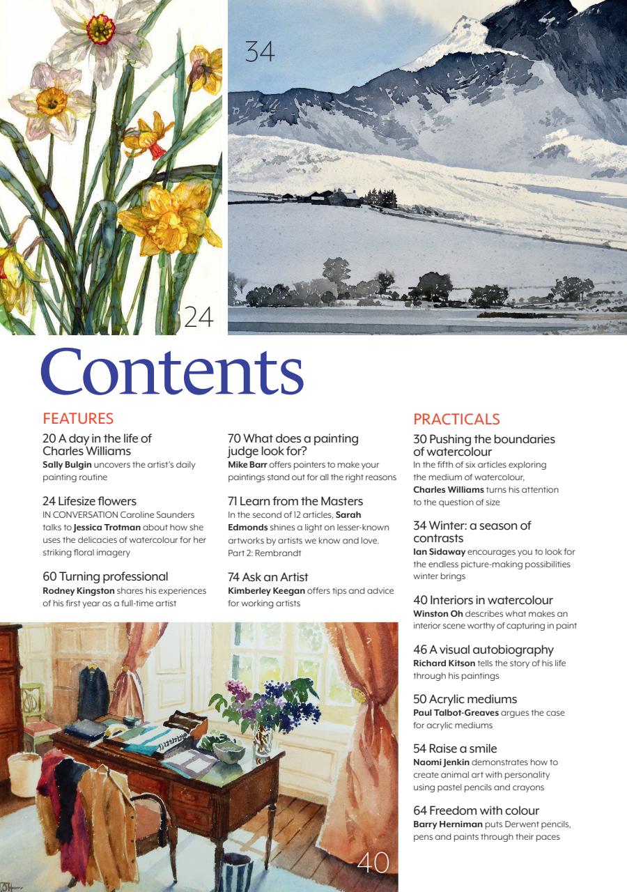 The Artist Preview Pages