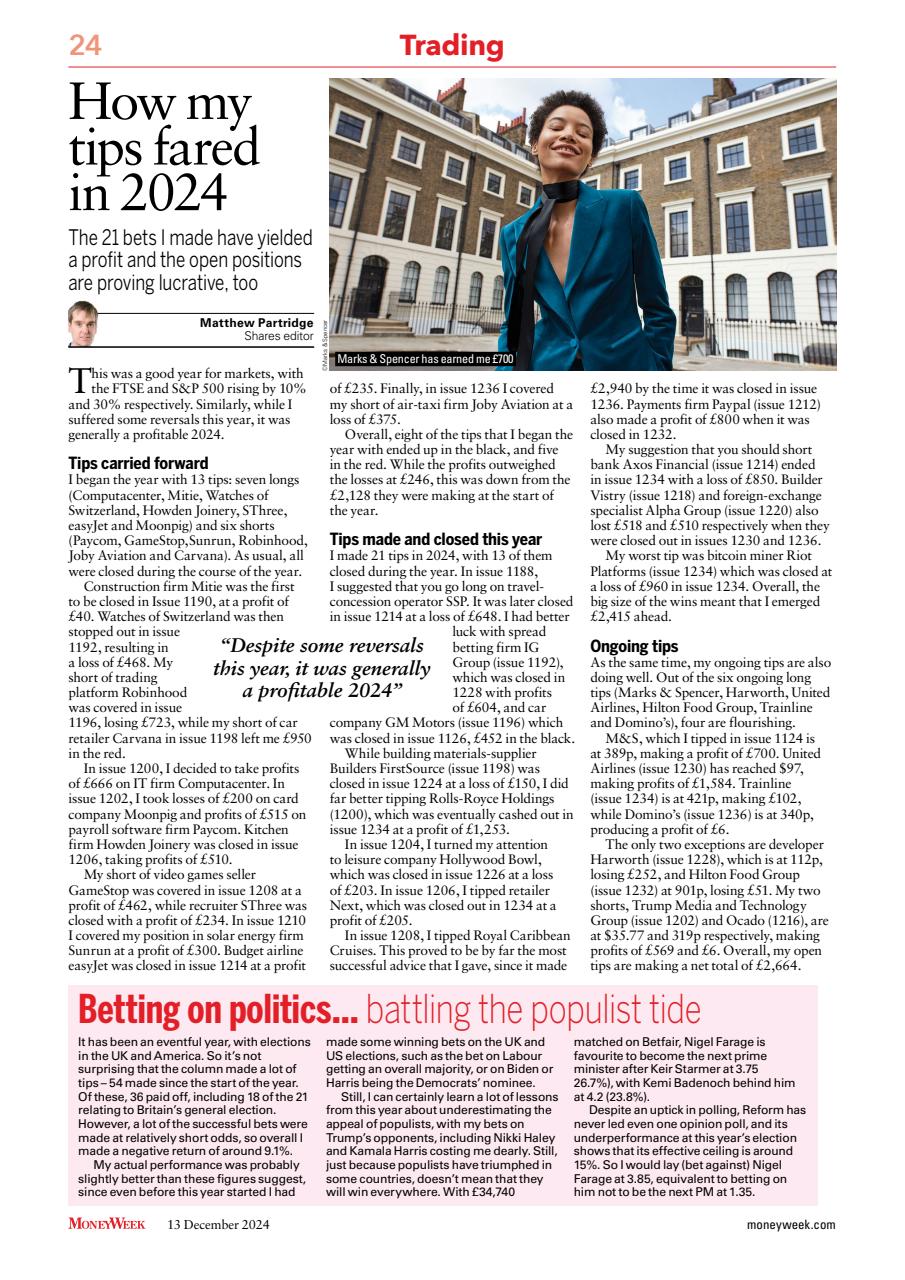 MoneyWeek Preview Pages