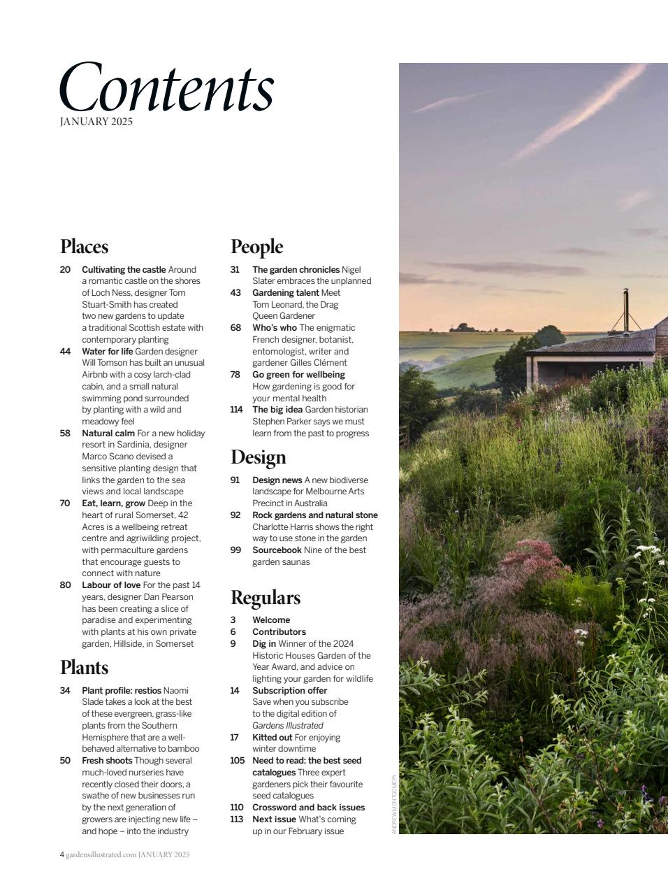 Gardens Illustrated Preview Pages