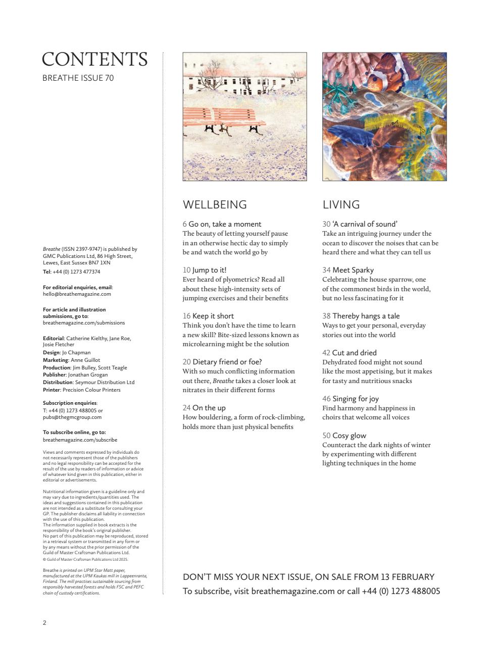 Breathe Preview Pages