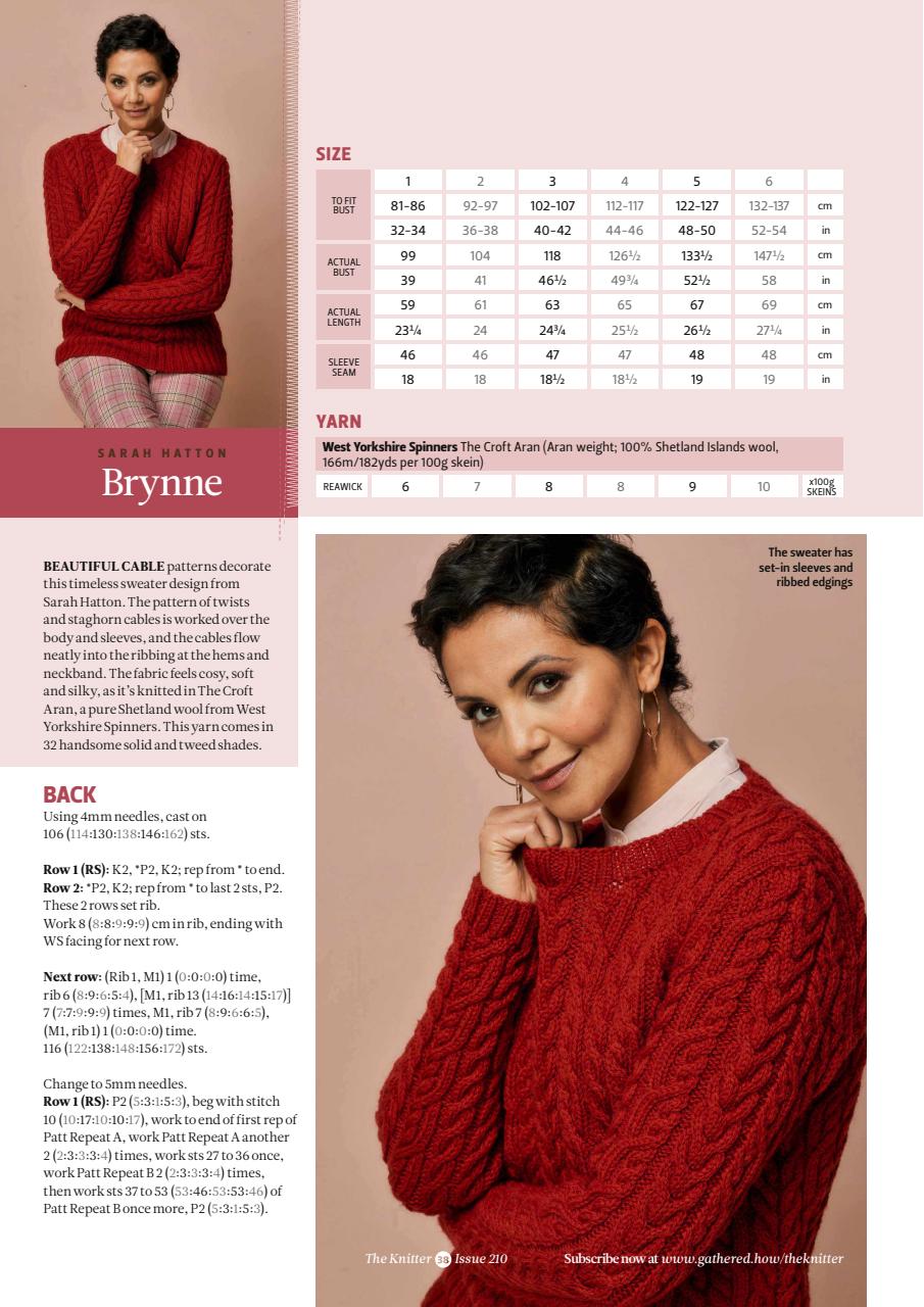 The Knitter Preview Pages