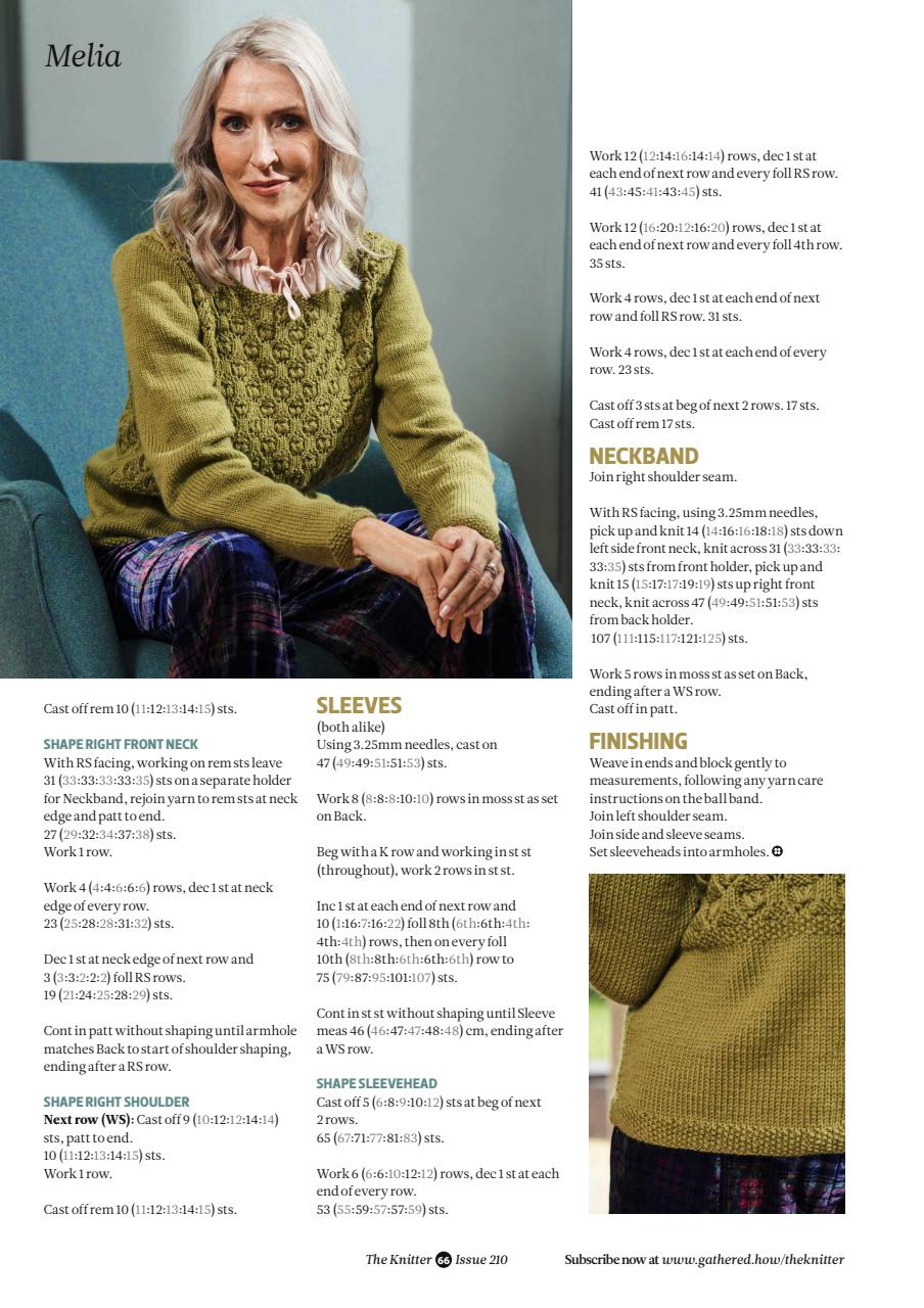 The Knitter Preview Pages