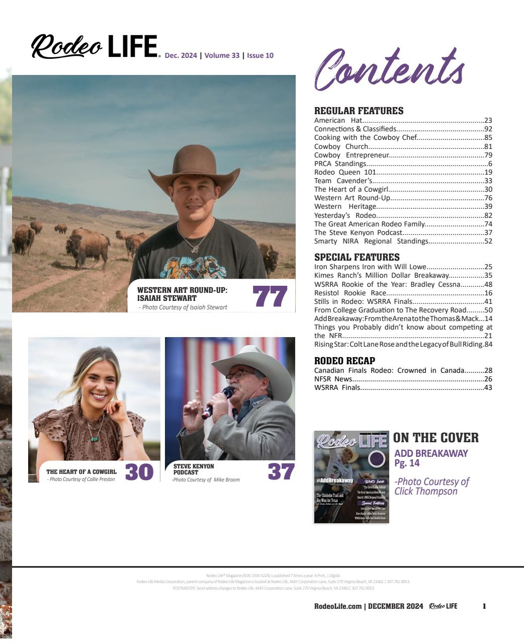 Rodeo Life Preview Pages