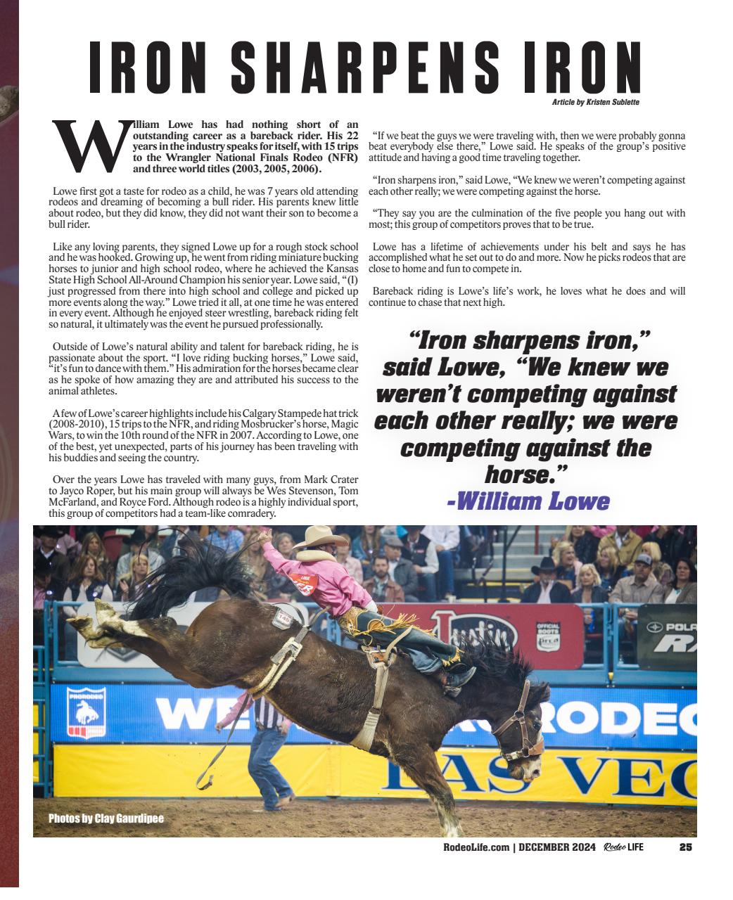 Rodeo Life Preview Pages