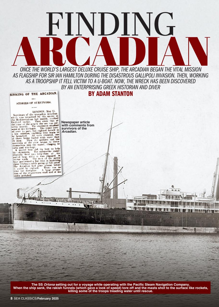 Sea Classics - Where History Sets Sail Preview Pages