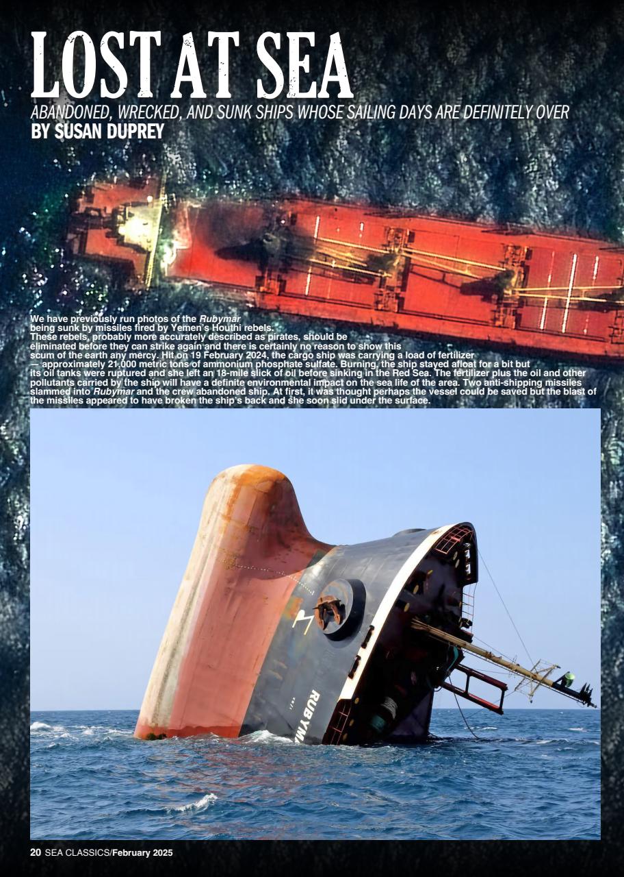 Sea Classics - Where History Sets Sail Preview Pages