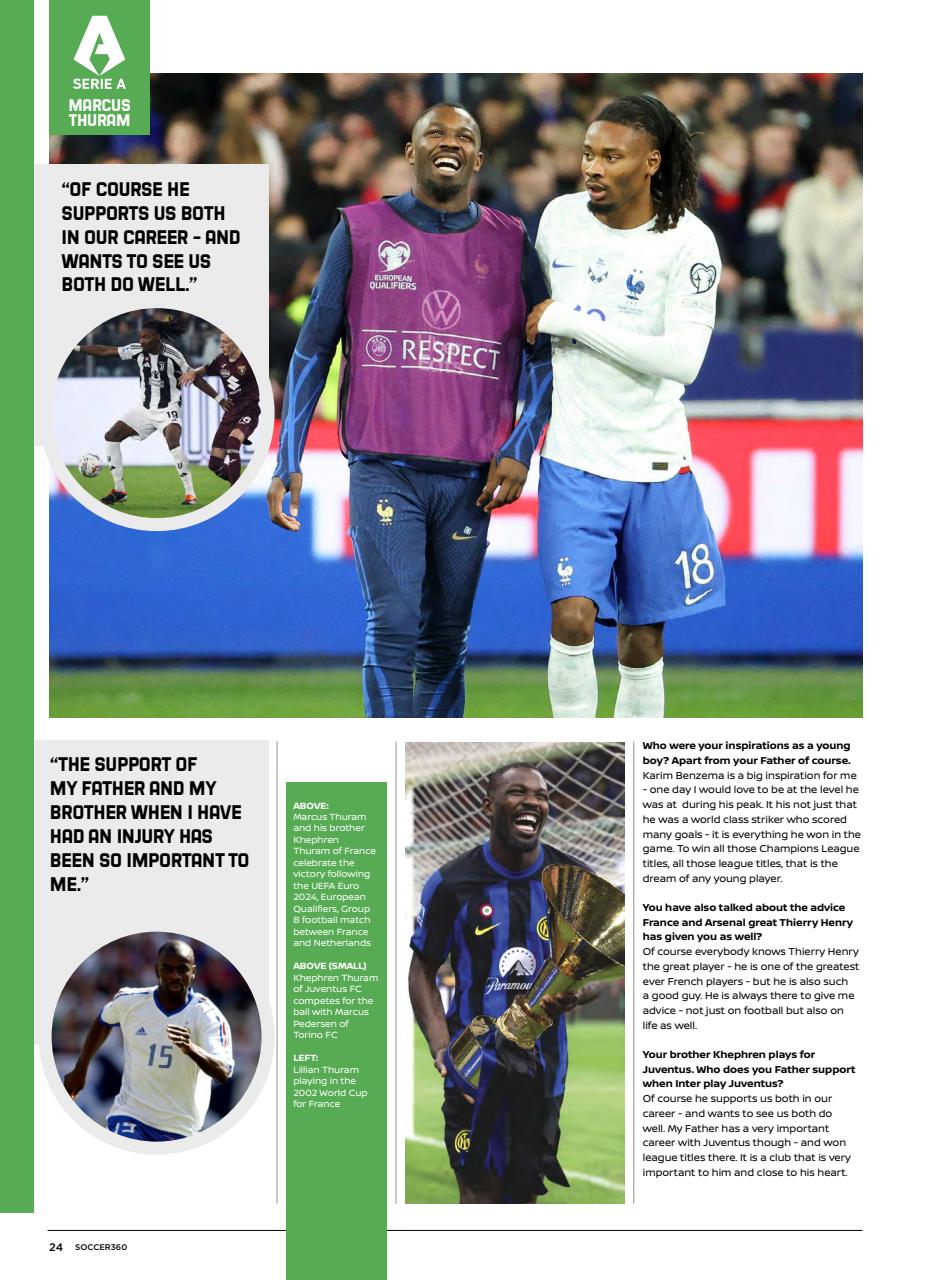 Soccer 360 Preview Pages