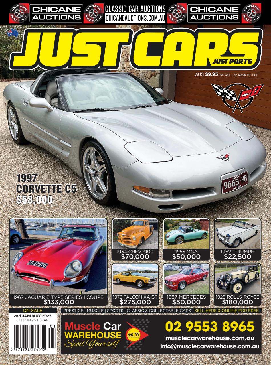 JUST CARS Preview Pages