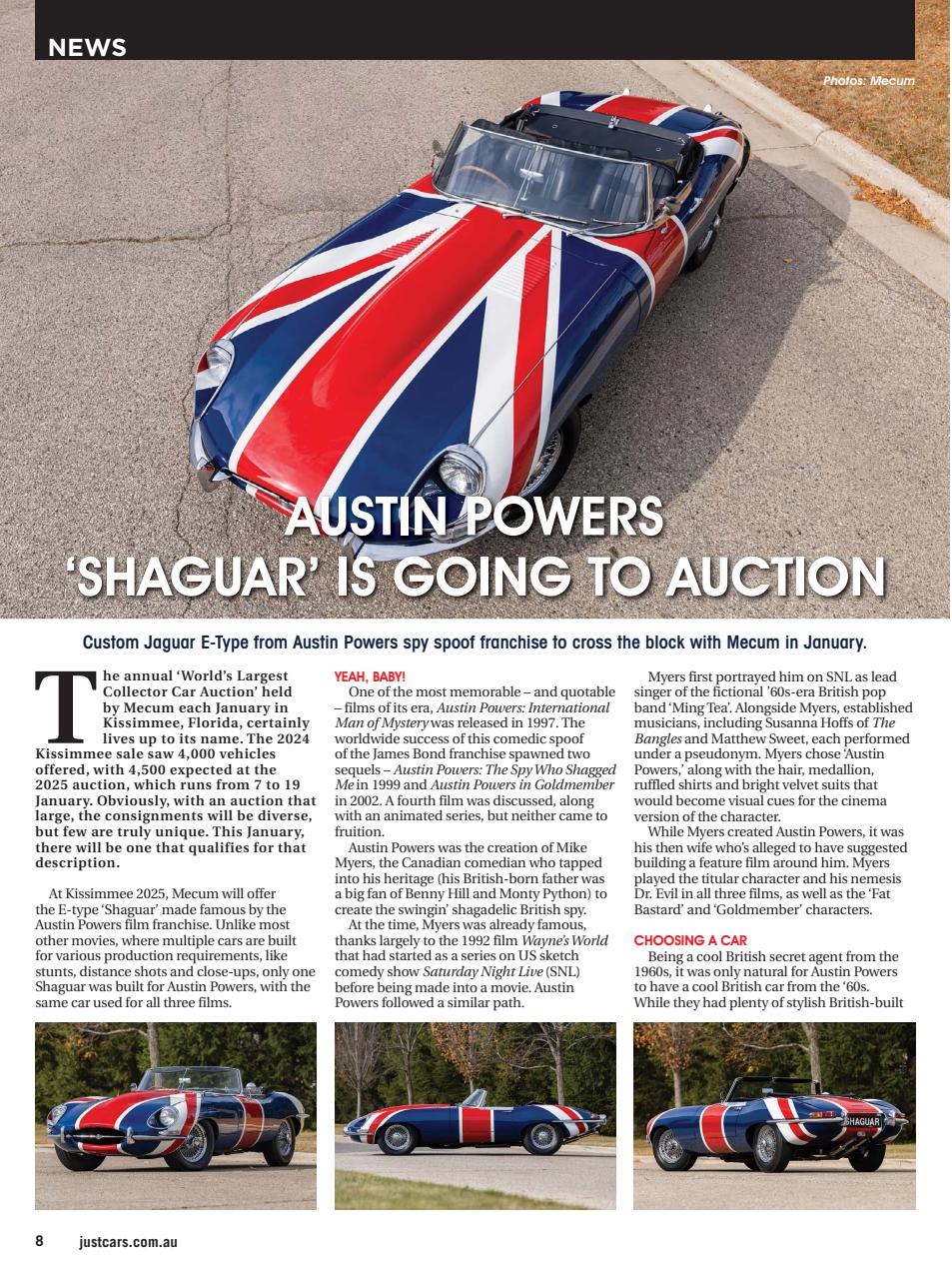 JUST CARS Preview Pages