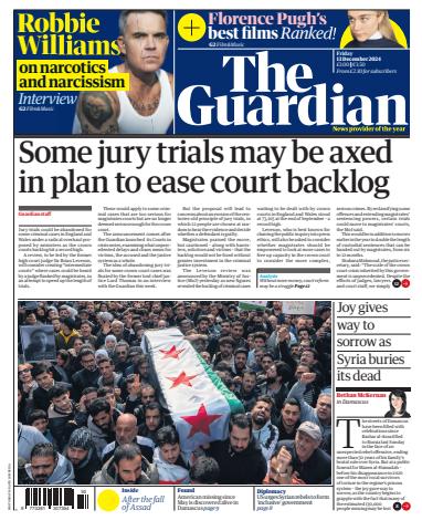 The Guardian Newspaper issue Friday, 13 December 2024