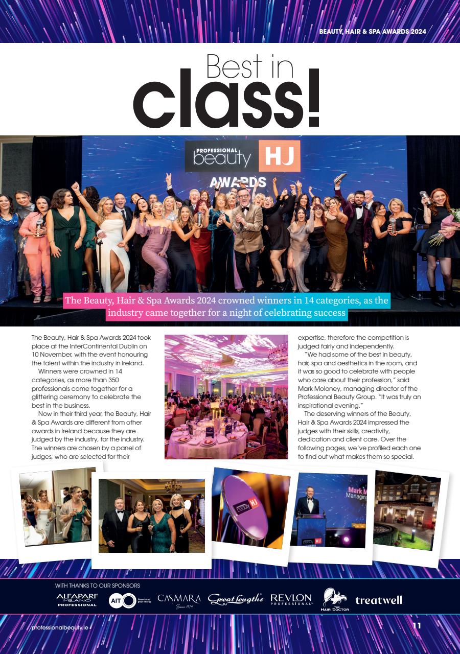 Professional Beauty & HJ Ireland Preview Pages