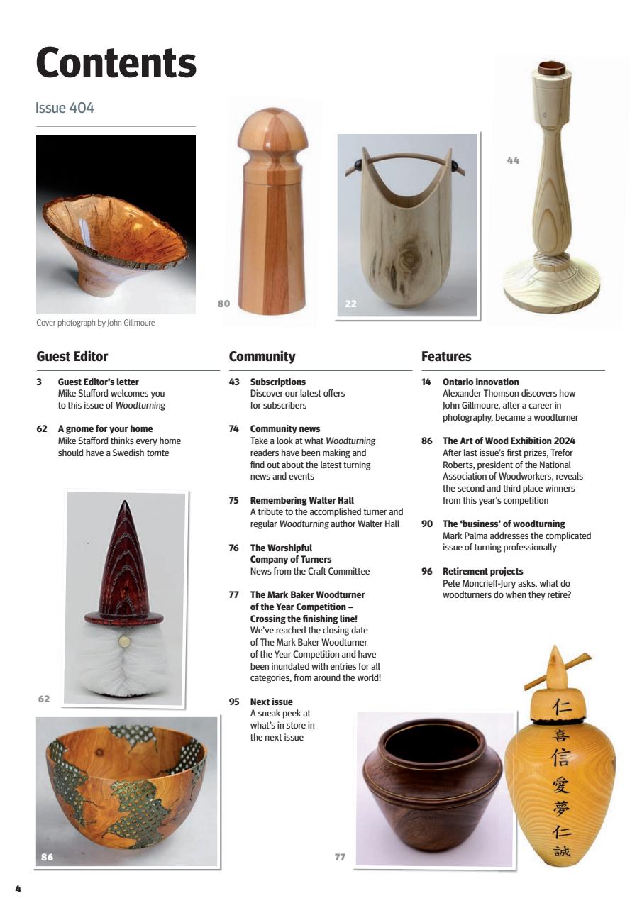 Woodturning Preview Pages