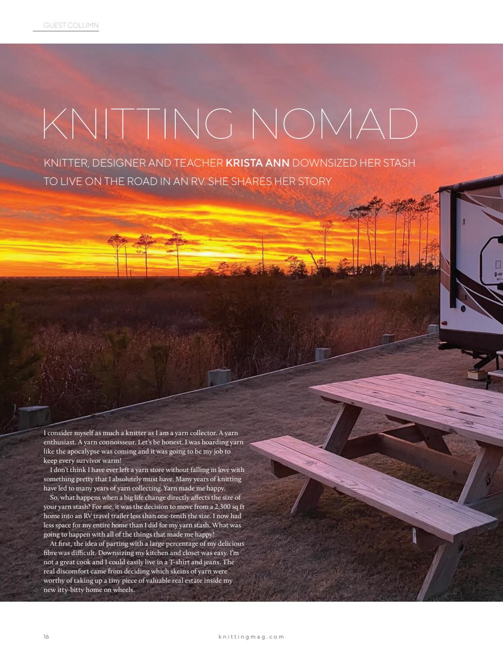 Knitting Preview Pages