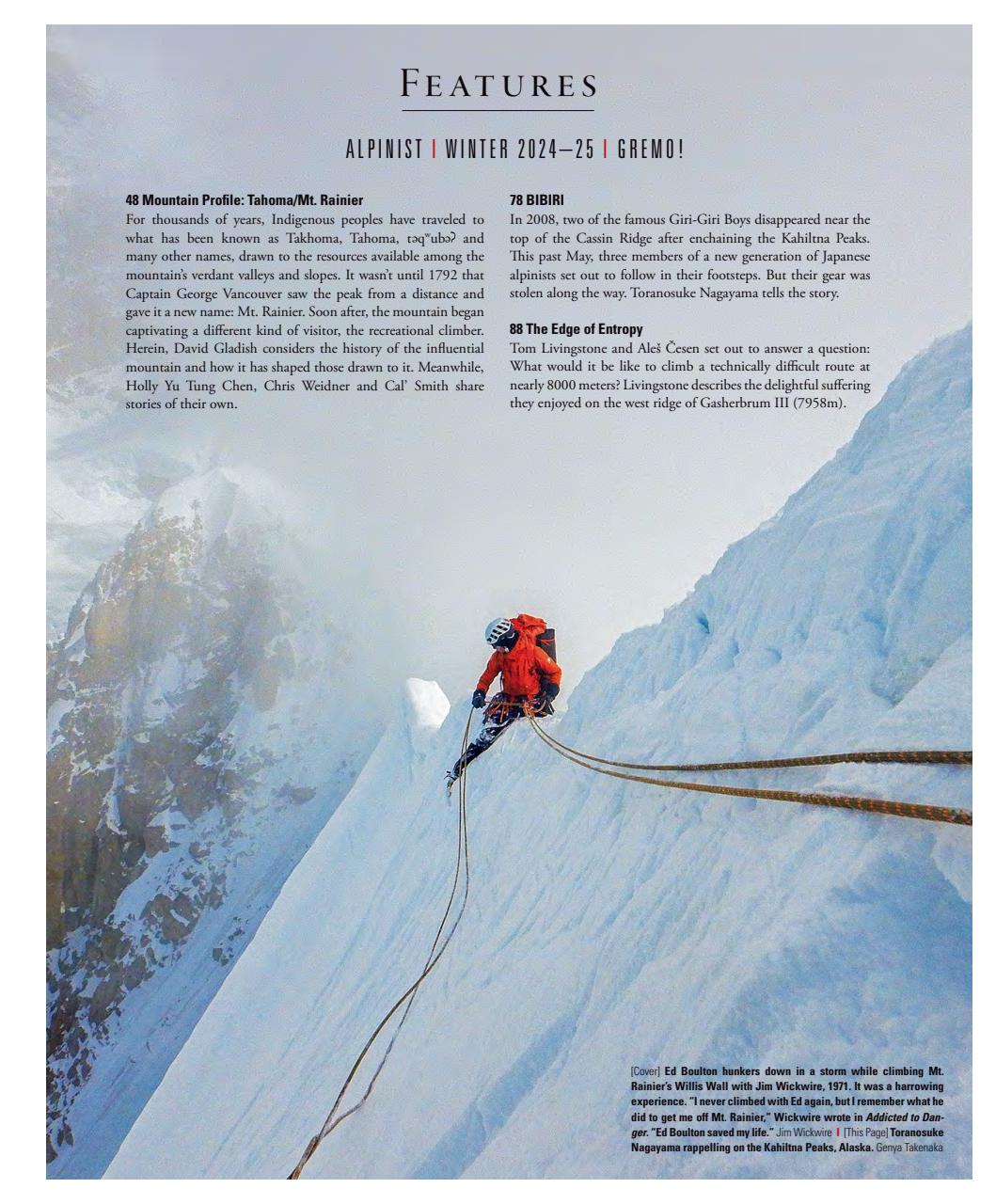 Alpinist Preview Pages