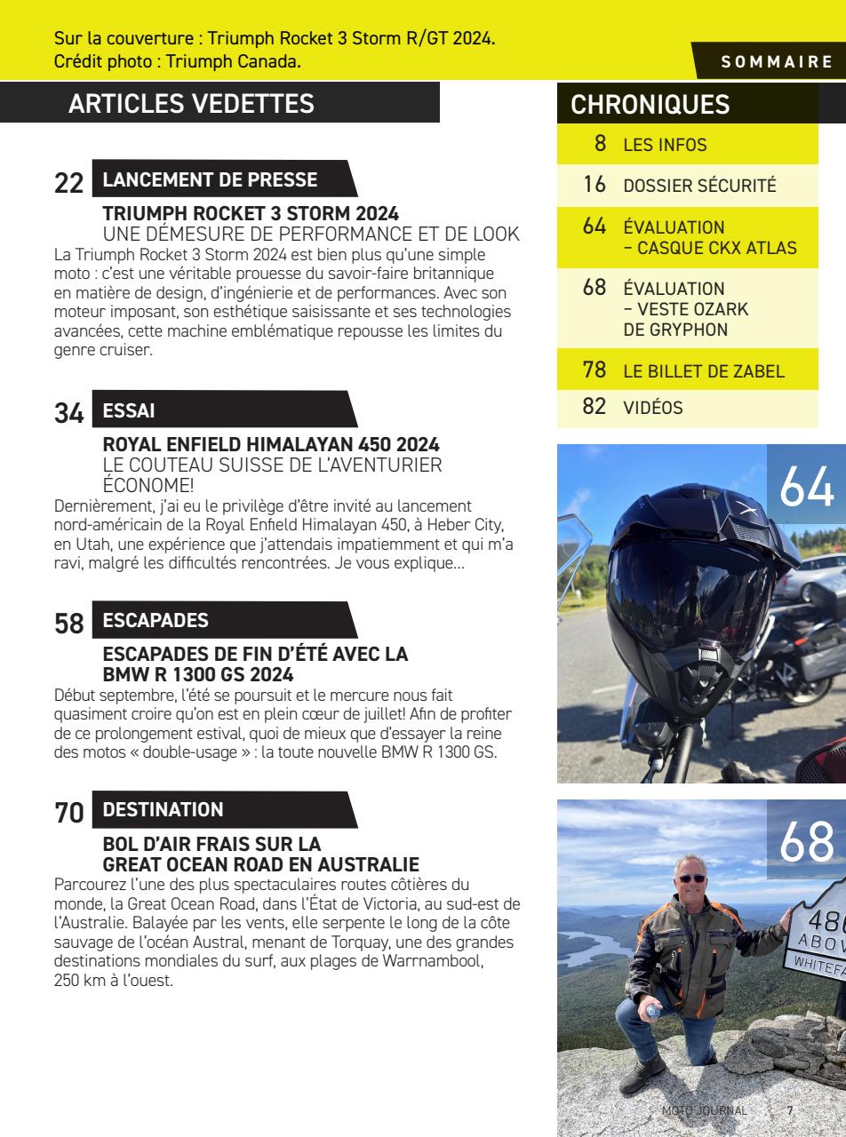 Moto Journal Preview Pages