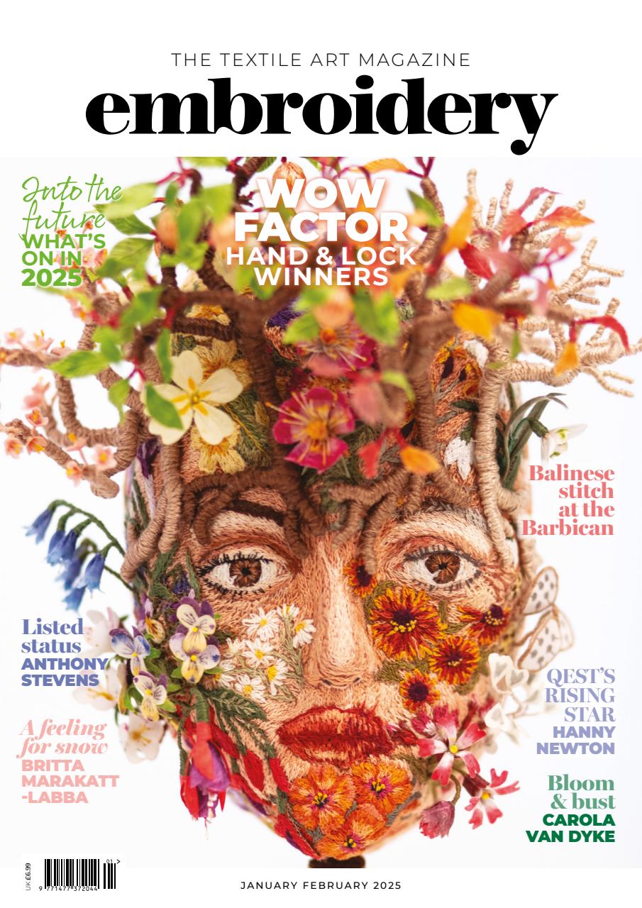 Embroidery Magazine Preview Pages