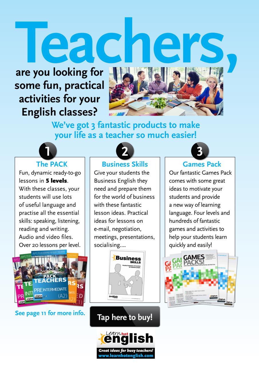 Learn Hot English Preview Pages