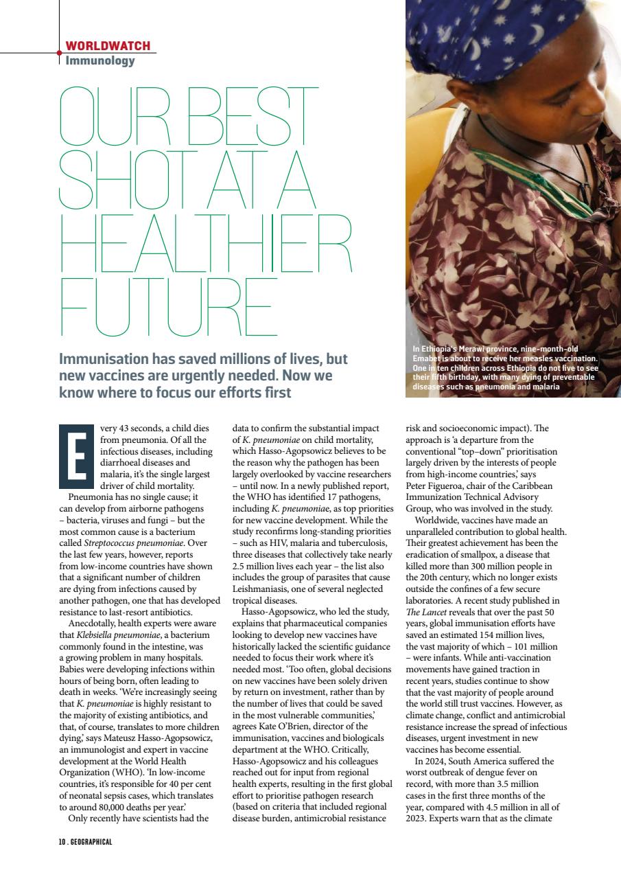 Geographical Preview Pages