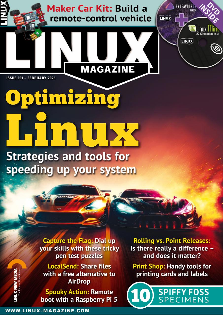 Linux Magazine Preview Pages