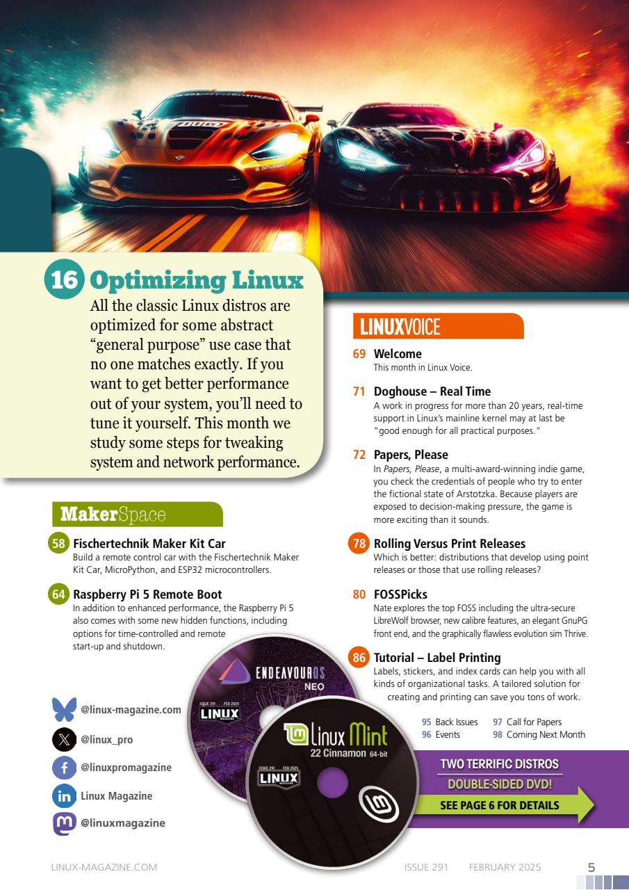 Linux Magazine Preview Pages