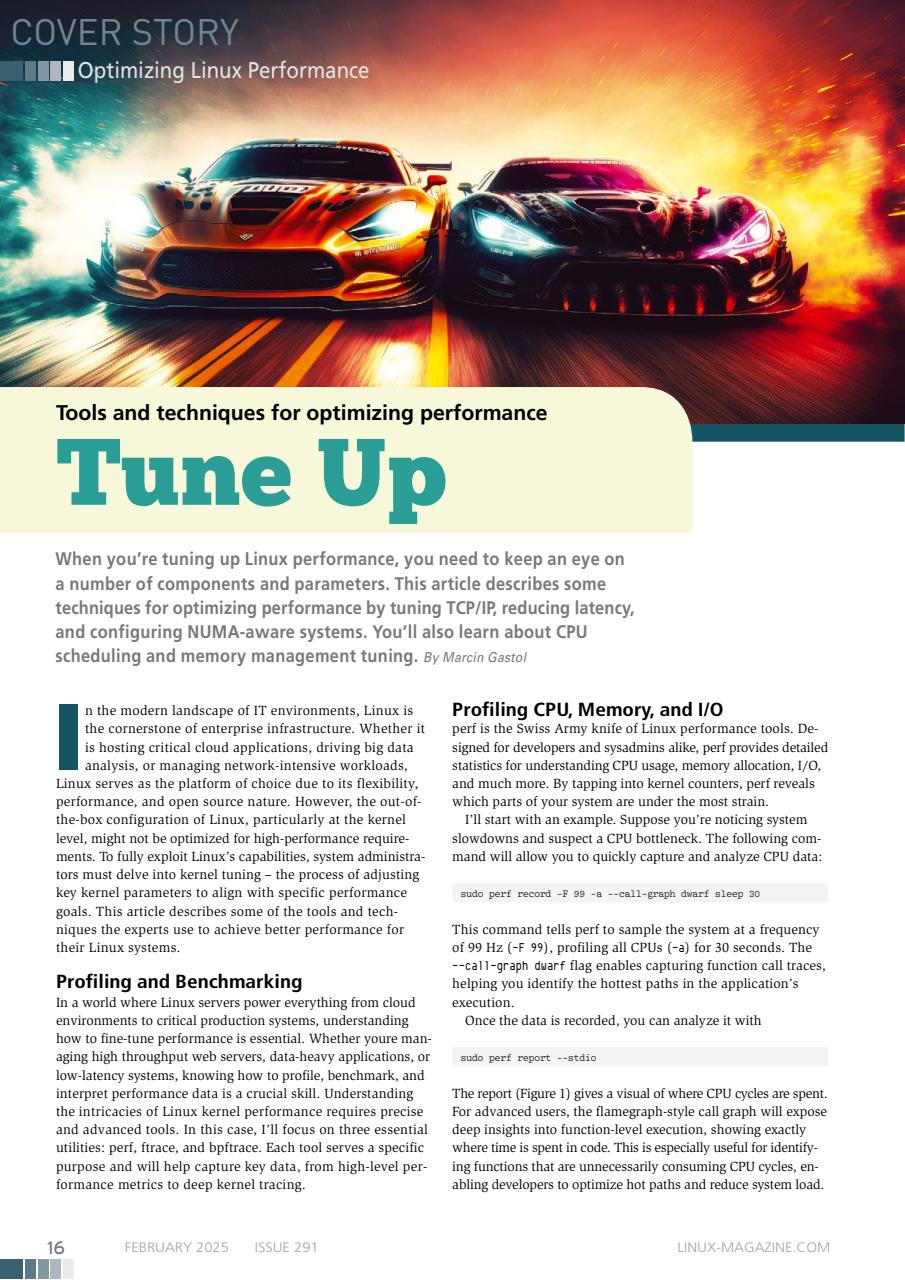 Linux Magazine Preview Pages