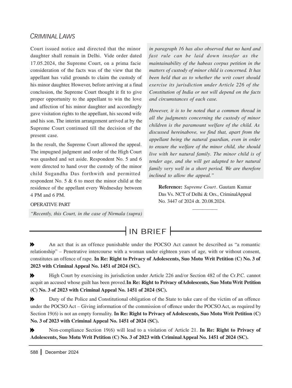 Lawteller – A Legal Awareness Magazine Preview Pages
