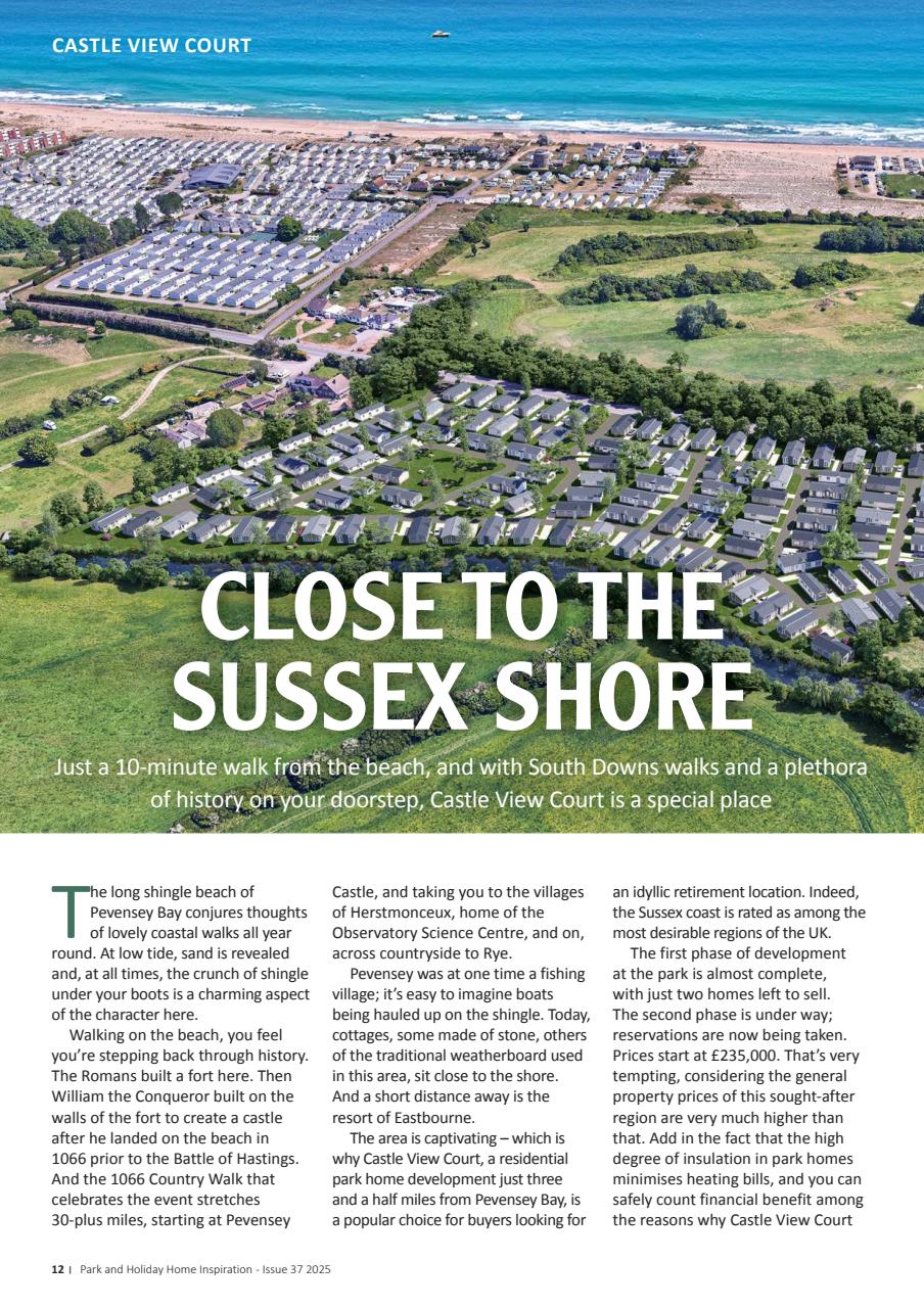 Park and Holiday Home Inspiration magazine Preview Pages