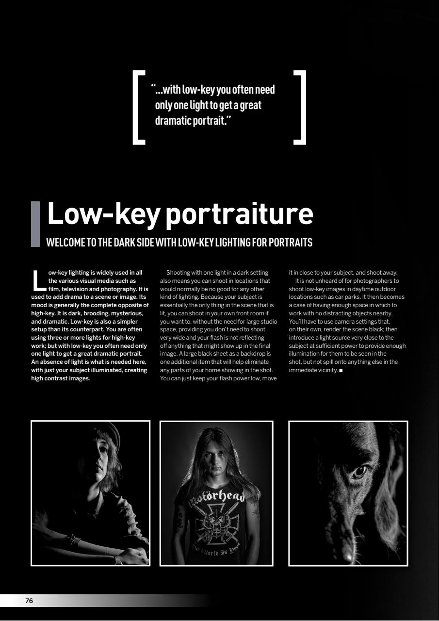 Black & White Photography The Complete Manual Preview Pages