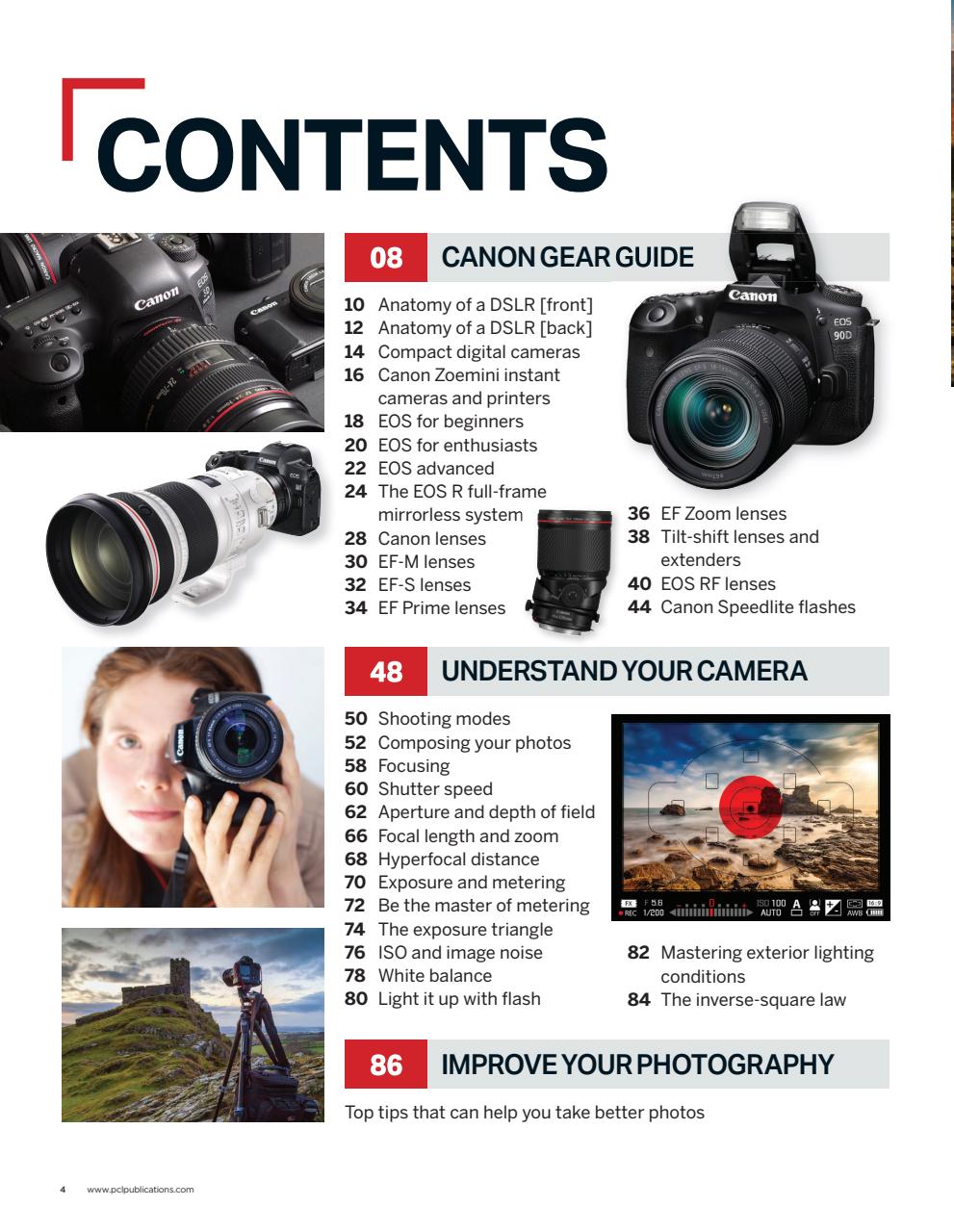 Canon Photography The Complete Manual Preview Pages
