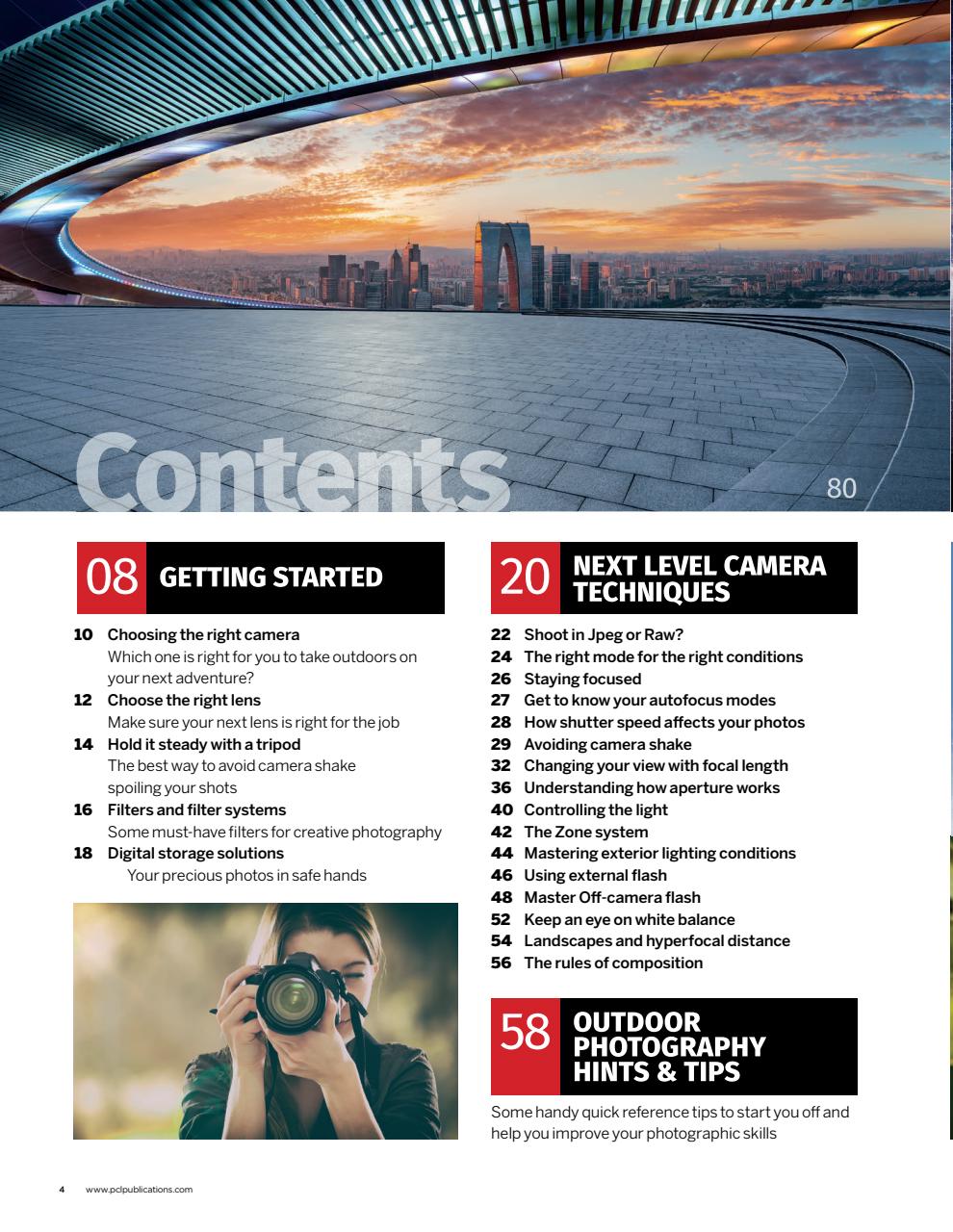 Outdoor Photography The Complete Manual Preview Pages
