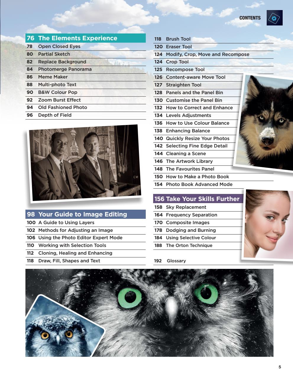 Photoshop Elements The Complete Manual Preview Pages