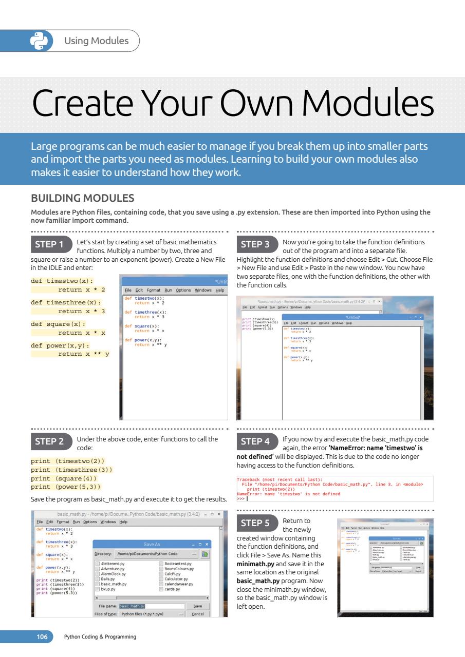 Python Coding The Complete Manual Preview Pages
